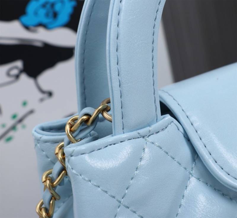 Ch**el top handle bags